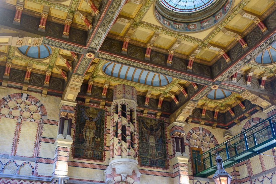 Inside Groningen Main station
