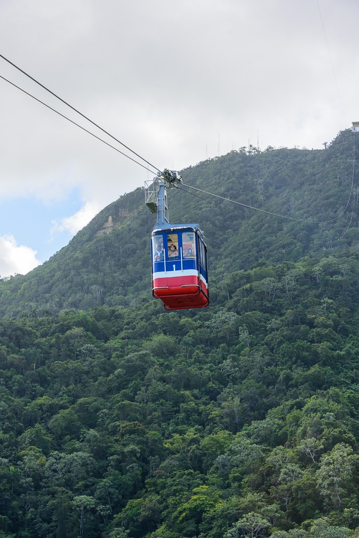 Cable car or Teleferico