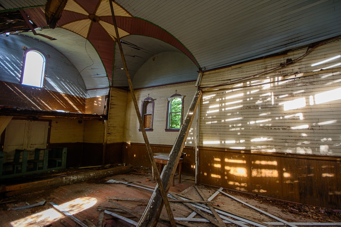 Sclater church, Manitoba