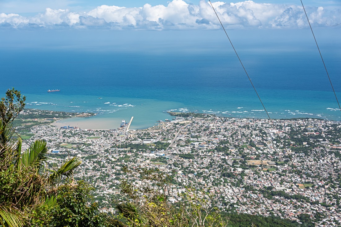 Puerto Plata from Mount Isabel de Torres