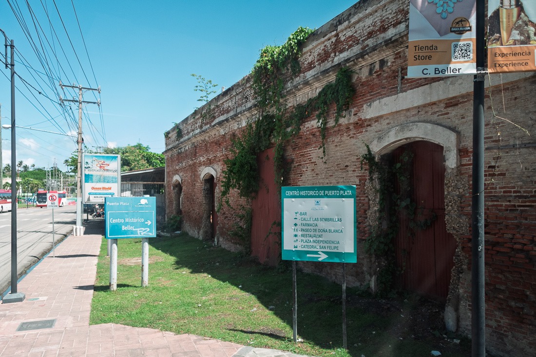 Historical part of Puerto Plata