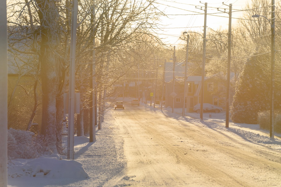 Morning sun