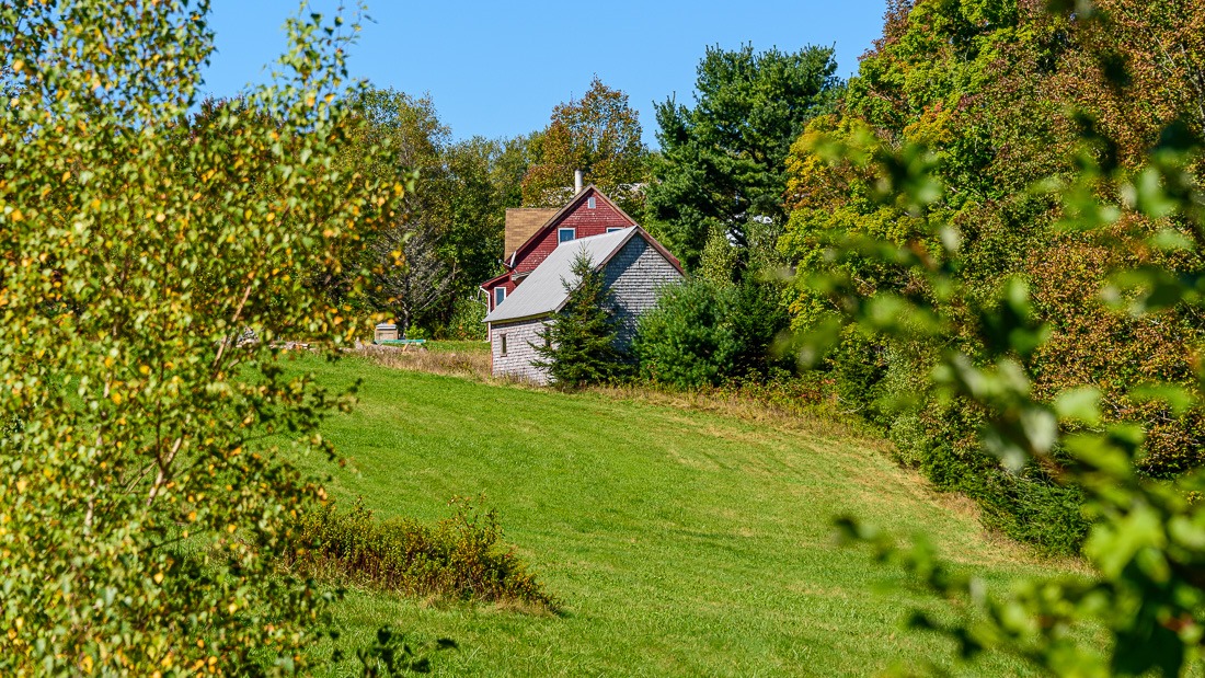Idyllic farm