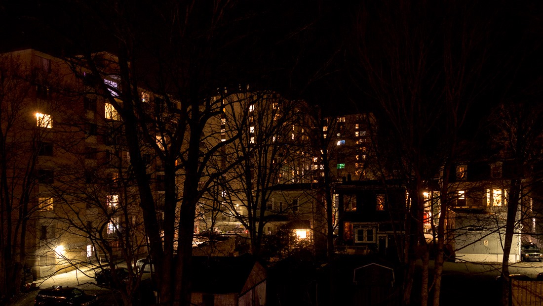 View from the balcony
