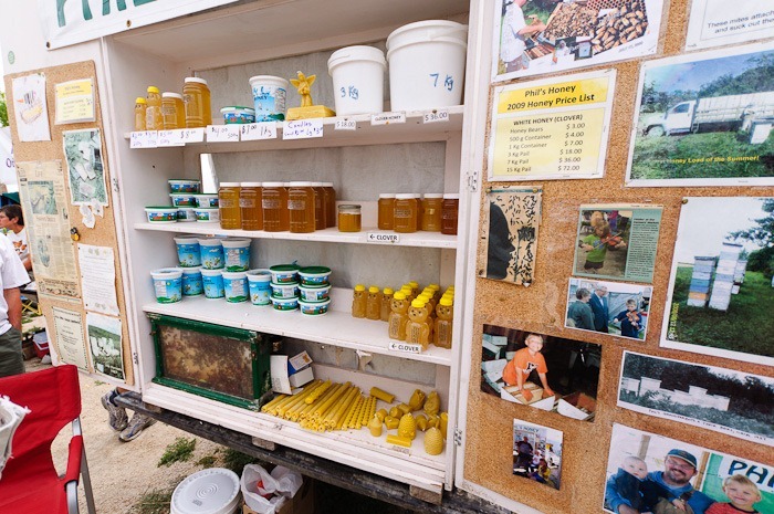 Selling honey