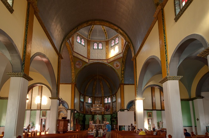 View from the main entrance