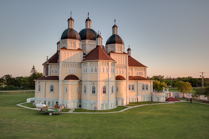 HDR overview of the church