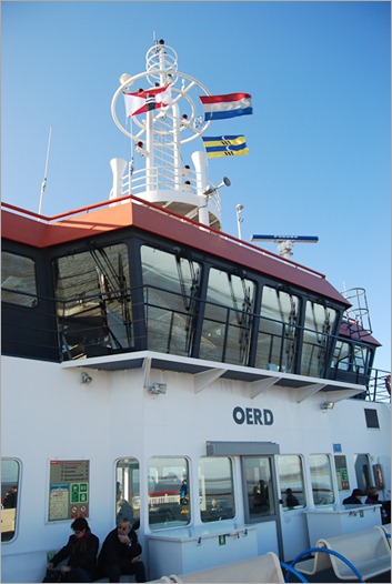 On the ferry “Oerd”