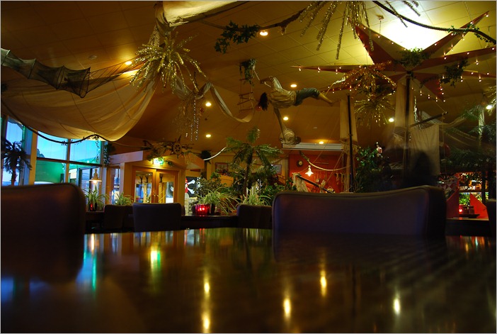 Restaurant near the pier