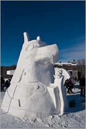 This year’s Snow Sculptures