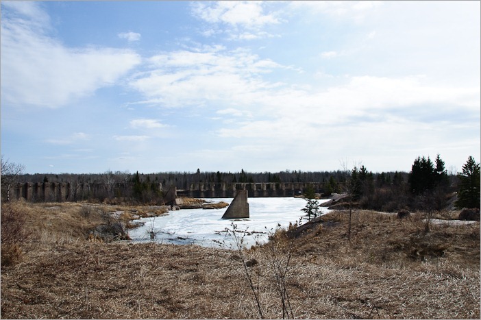 The Pinawa Dam today
