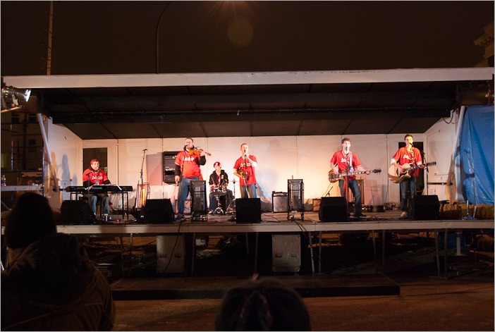 Opening concert for the Festival du Voyageur 2009