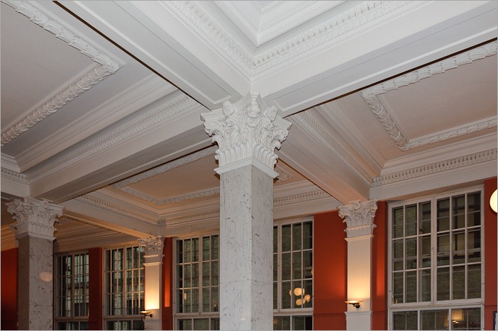 High ceiling