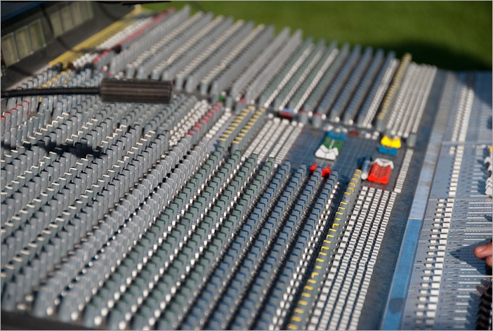 Outdoor mixing