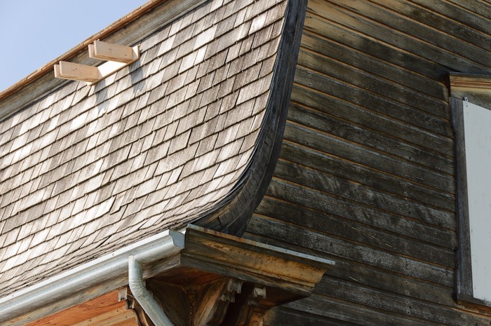 Details of workmanship on the Bohémier House